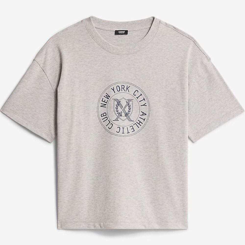 NWT Express Graphic T-Shirt (Cropped/Loose Fit)